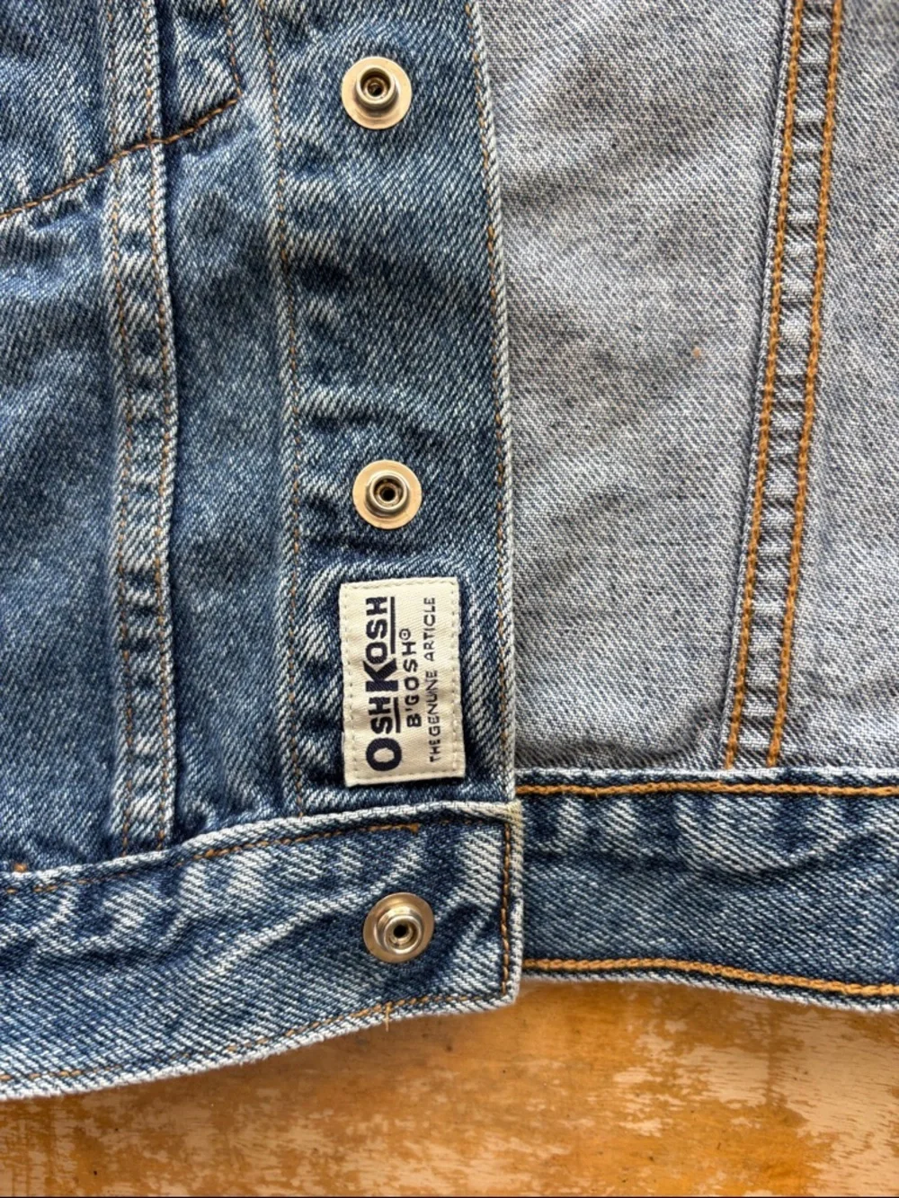 Vintage OshKosh Kids Jean Jacket 2t
